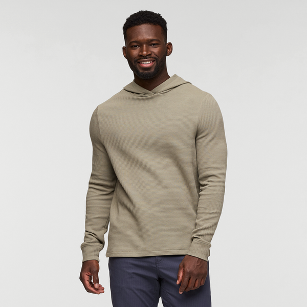 Atajo Long-Sleeve Waffle Hoody for Men