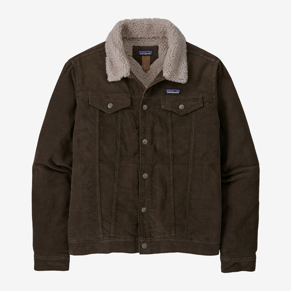 Pile-Lined Trucker Jacket for Men