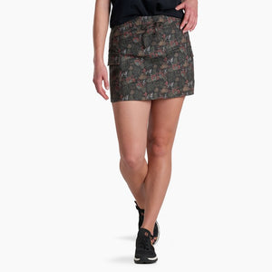 Kruiser Getaway Skort for Women Carbon Woodland