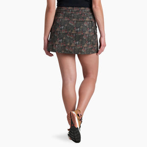 Kruiser Getaway Skort for Women Carbon Woodland